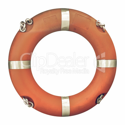 Vintage looking Lifebuoy