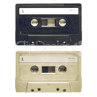 Vintage looking Tape cassette