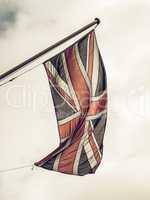 Vintage looking UK Flag