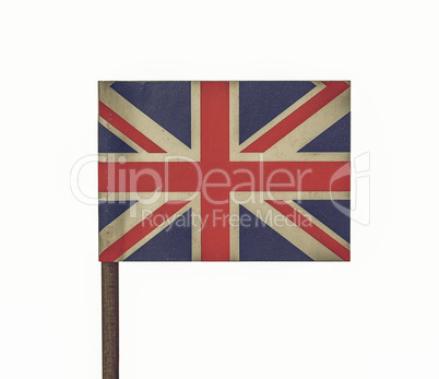 Vintage looking UK Flag