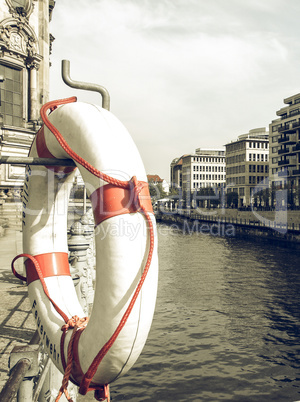 Vintage looking Lifebuoy