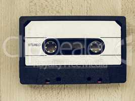 Vintage looking Tape cassette