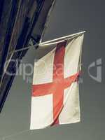 Vintage looking Flag of England
