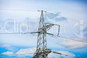 High voltage tower