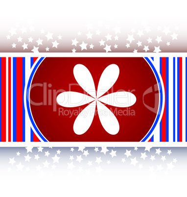 Design flower logo element. web icon