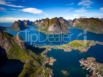 Lofoten archipelago islands