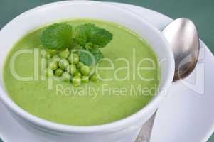 Pea soup