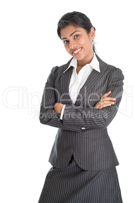 Black businesswoman smiling