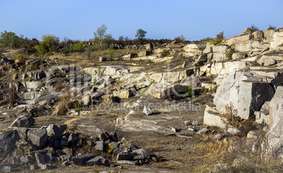 unused stone quarry