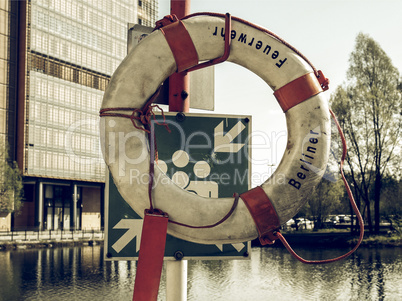 Vintage looking Lifebuoy