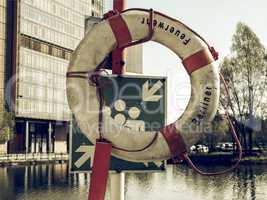 Vintage looking Lifebuoy