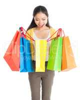 Asian female shopper