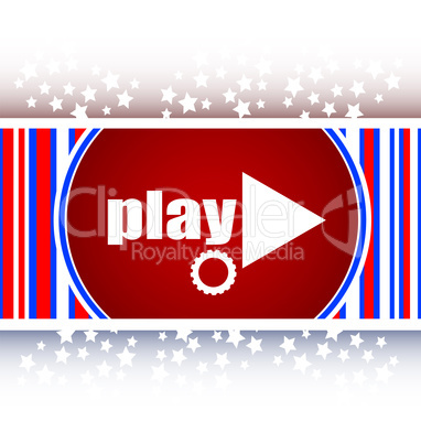 video play button (icon)