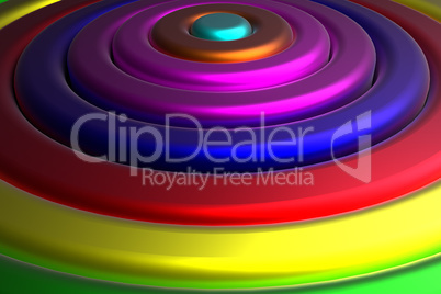Colorful circles background