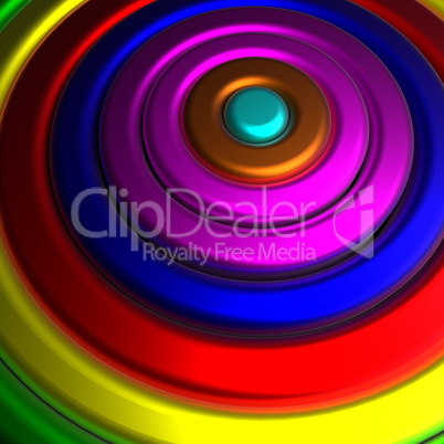 Colorful circles background