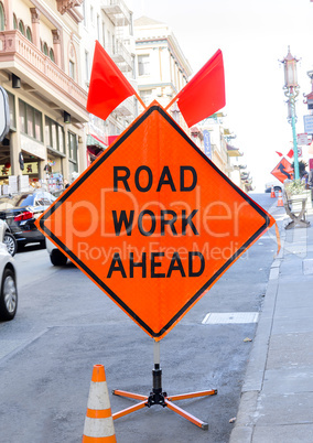 Road work ahead