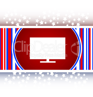 tv web icon button