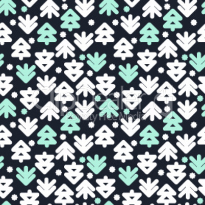Vector decorative seamless pattern