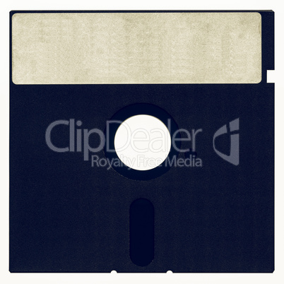 Vintage looking Floppy Disk