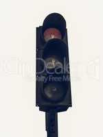 Vintage looking Traffic light semaphore