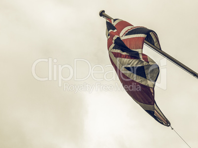 Vintage looking UK Flag