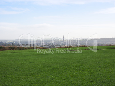 English country panorama in Salisbury