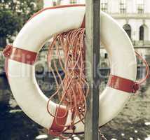 Vintage looking Lifebuoy