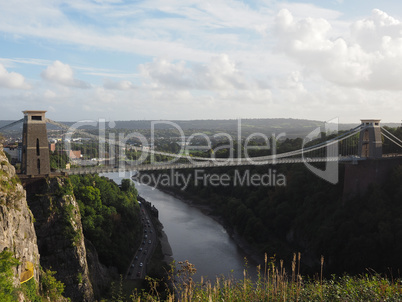 Clifton Suspension Bridge in Bristol