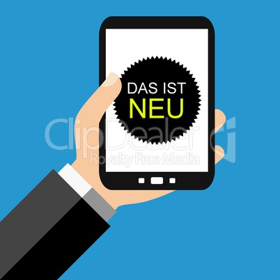 Das ist neu - Meldung auf dem Smartphone