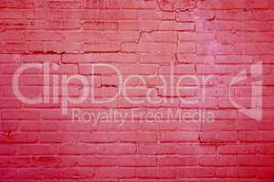Rote kaputte Mauer als Hintergrund