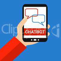 Chatbot auf dem Smartphone