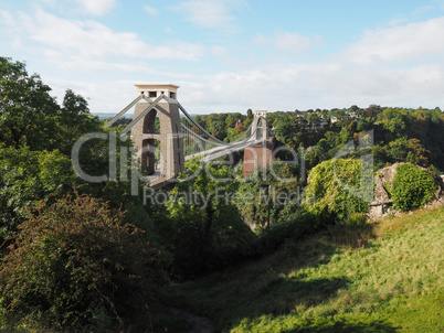 Clifton Suspension Bridge in Bristol