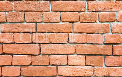 Fragment old brick wall.