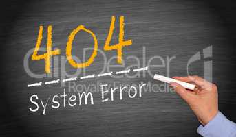 404 System Error