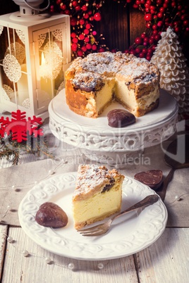 Christmas Cheesecake