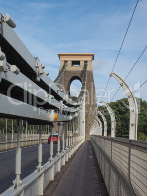 Clifton Suspension Bridge in Bristol