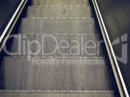 Vintage looking Escalator stair