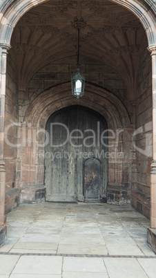 Chester Cathedral in Chester - vertical