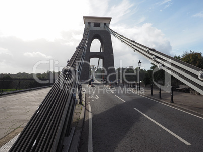 Clifton Suspension Bridge in Bristol