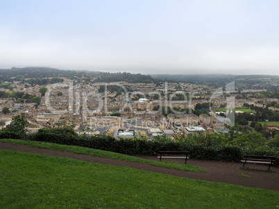 Aerial view of Bath Aerial view of Bath