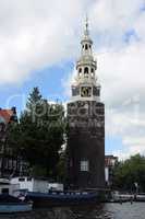 Turm der Stadtbefestigung in Amsterdam