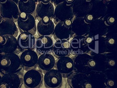 Vintage looking Wine bottles