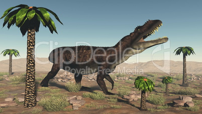 Prestosuchus dinosaur - 3D render