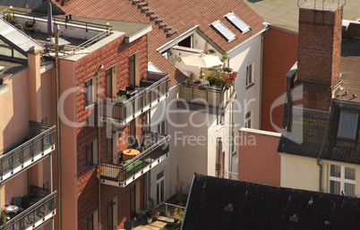 Building from above / The look from above on Schwerin