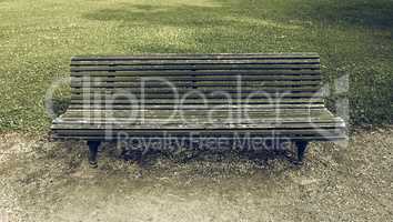 Vintage looking Wooden bench