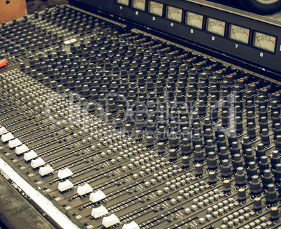 Vintage looking Soundboard