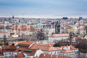 Blick auf die Stadt Prag
