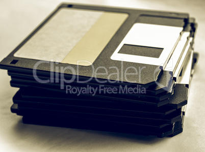 Vintage looking Floppy disk