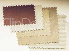 Vintage looking Paper swatch