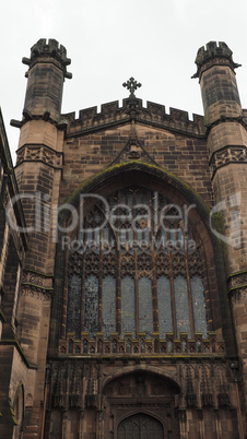 Chester Cathedral in Chester - vertical